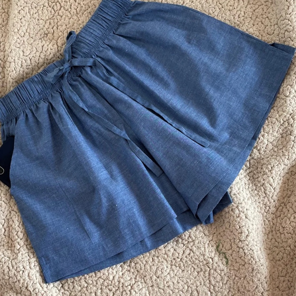 S & f online Store Blue thin shorts
